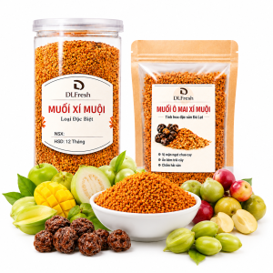 Muối Ômai Xí Muội DLFRESH Đặc Sản Đà Lạt 500gr