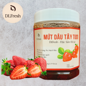 Mứt dâu tây DLFresh mứt dâu phết bánh mì 900g